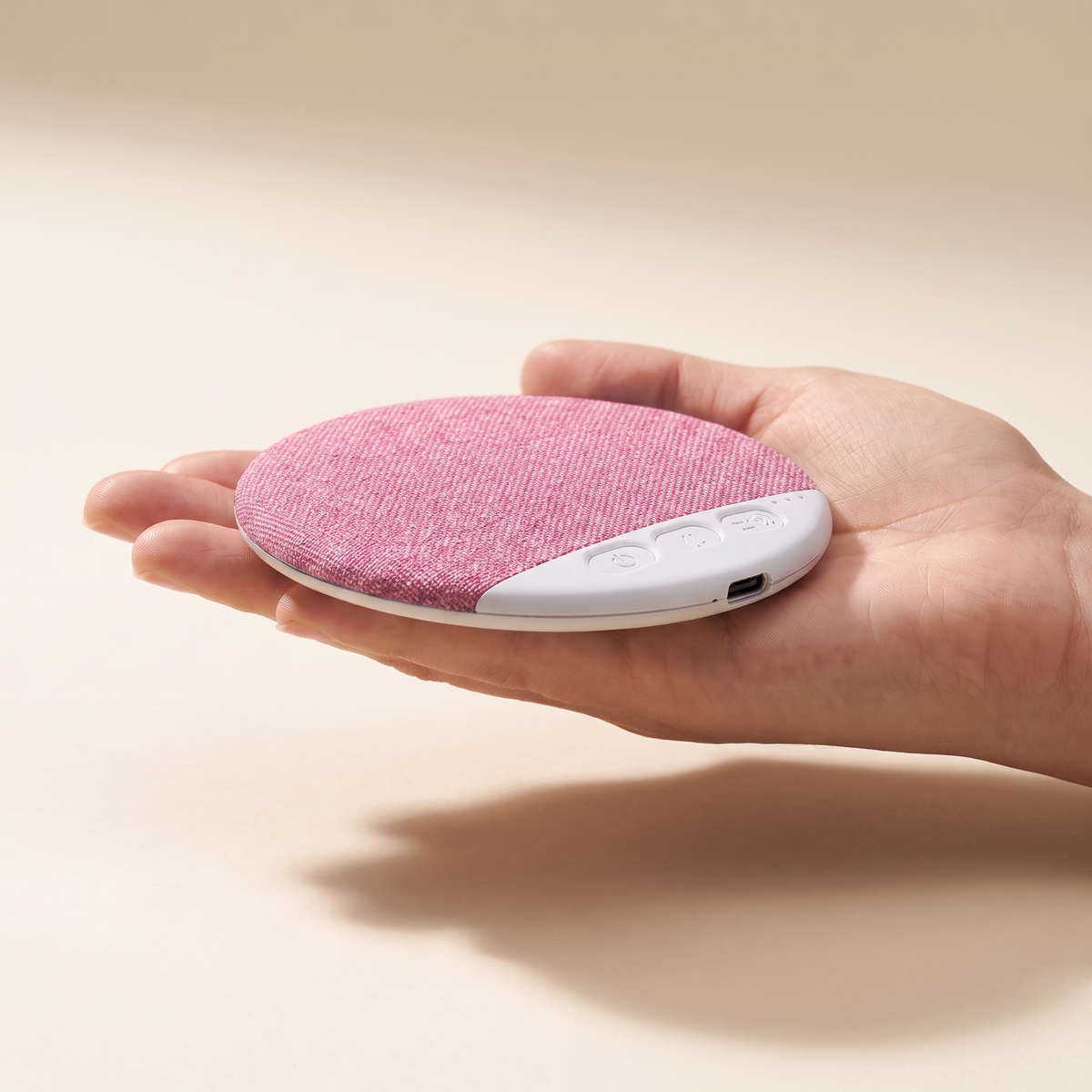 Undertone under-pillow speaker in Blush